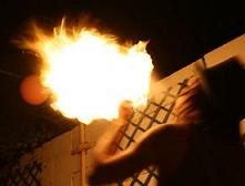 The mutineer, culling some overpopulated balloons: